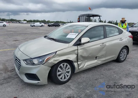 2019 Hyundai Accent Se из США, поврежденный, VIN 3KPC24A3XKE080943